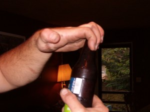 begin the grip and lift