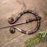 Penannular Kilt Pin with Spirals