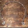 Hand Forged Celtic Torc with reverse twist